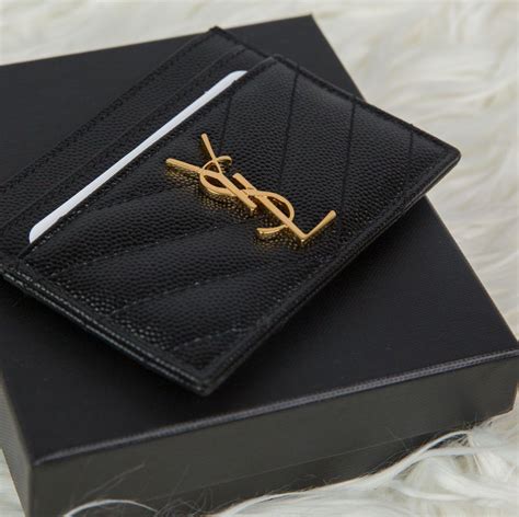 carteras ysl precio|ysl card wallet.